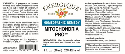 Mitochondria Pro (Enrg1103 Mitochondria Pro 11 7 25)